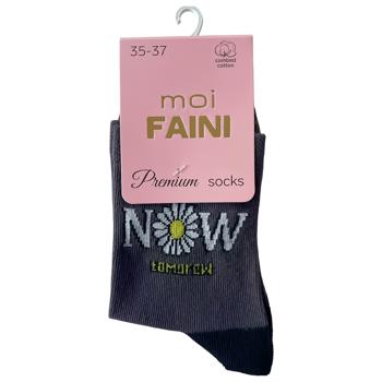 Moi Faini Now Women's Gray Socks Size 35-37 - buy, prices for - photo 1