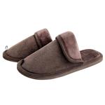 Twins HS-OZ 8690 Corduroy/Velour Brown Men's Slippers s.44-45