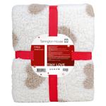 Tarrington House Tiny Love Sherpa Plaid 150x200cm