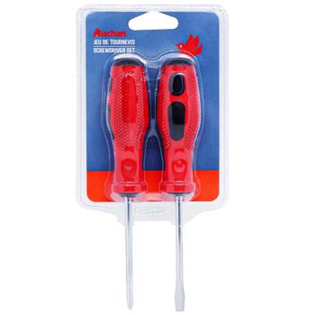 Auchan Screwdriver Set 2pcs - buy, prices for Auchan - photo 1