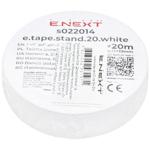E.Next White Insulating Tape 20m