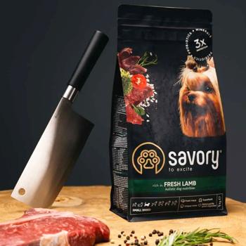 Корм сухий Savory з ягням для дорослих собак малих порід 3кг - купити, ціни на MasterZoo - фото 3