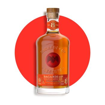 Bacardi Reserva Ocho Gold 8yo Rum 40% 0.7l - buy, prices for WINETIME - photo 2