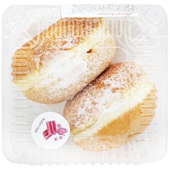 Пончик Auchan со вкусом Бабл-гам 70г 2шт - купить, цены на - фото 2