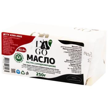 Lago Extra Butter 82.5% 250g - buy, prices for ULTRAMARKET - photo 1