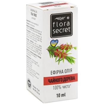 Олія ефірна Flora Secret чайного дерева 10мл - купити, ціни на ULTRAMARKET - фото 3