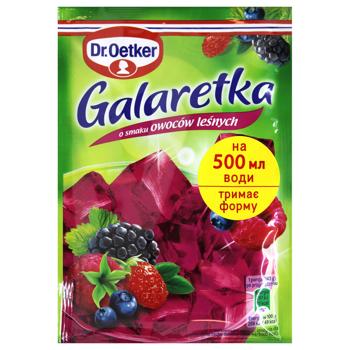 Желе Dr.Oetker Galaretka со вкусом лесных ягод 72г