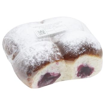 Butter Pampushka with Cherry Filling 50g - buy, prices for - photo 3