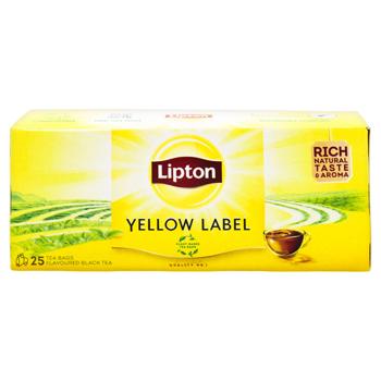 Чай чорний Lipton Yellow Label 2г*25шт - купити, ціни на Біотус - фото 3