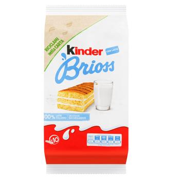 Бисквит Kinder Brioss с молочной начинкой 270г