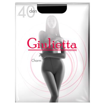 Колготы женские Giulia Charm 40 den р.3 Nero