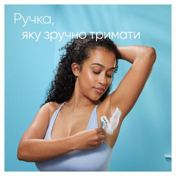 Набор подарочный Станок для бритья Venus Smooth с 2 сменными лезвиями + Гель для бритья Gillette Satin Care Алоэ вера 75мл - купить, цены на Таврия В - фото 8