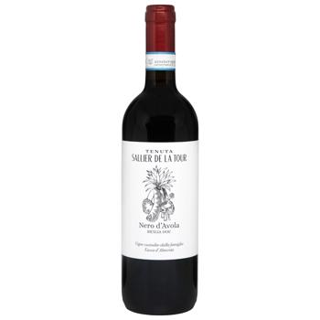 Sallier de la Tour Nero d’Avola Red Dry Wine 13.5% 0.75l - buy, prices for COSMOS - photo 1