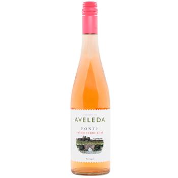 Вино Aveleda Fonte Vinho Verde Rose рожеве сухе 11,5% 0,75л - купити, ціни на WINETIME - фото 1
