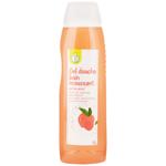 Auchan Peach Shower Gel and Bubble Bath 1l