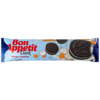 KBF Dark Bon Appetit Sugar Cookies 72g - buy, prices for Epicentr FOOD - photo 1