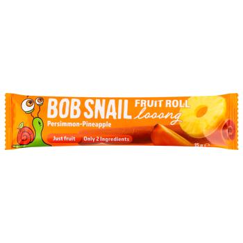 Bob Snail Looong Persimmon-Pineapple Fruit Candy 15g - buy, prices for COSMOS - photo 1