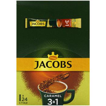 Напій кавовий Jacobs Caramel 3в1 15г - купити, ціни на Cупермаркет "Харків" - фото 2