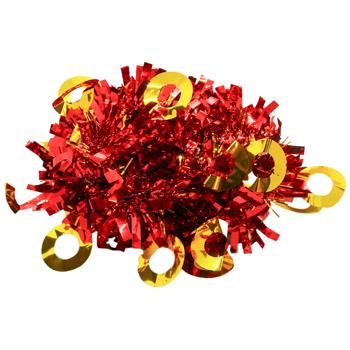 Прикраса дощик новорічний в асортименті LD25-012 - купити, ціни на ULTRAMARKET - фото 2