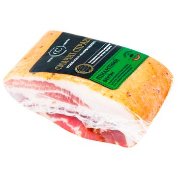 Бекон Смачні Справи Пикантный сырокопченый - купить, цены на WINETIME - фото 1