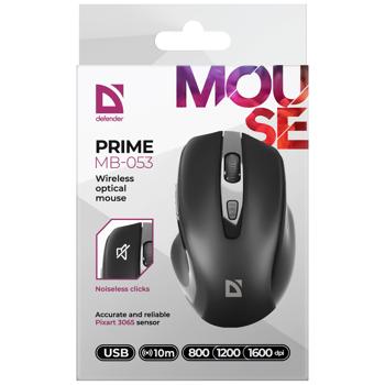 Defender Prime MB-053 Black Wireless Mouse - buy, prices for - photo 3