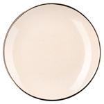 Тарелка обеденная Ardesto Emilia бежевая 27,5см