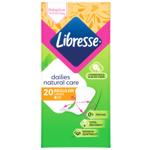 Прокладки ежедневные Libresse Natural Care Normal 20шт