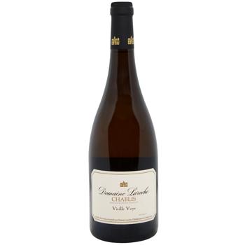 Вино Domaine Laroche Chablis Vieille Voye біле сухе 12,5% 0,75л - купити, ціни на WINETIME - фото 1