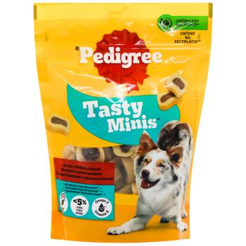 Pedigree Tasty Minis Beef and Poultry Dog Snack 155g - buy, prices for COSMOS - photo 1