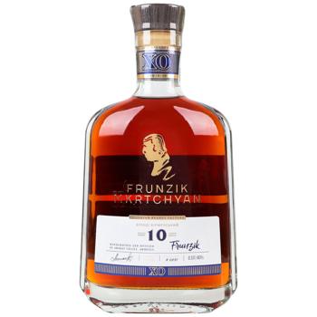 Бренді Frunzik 10 років 40% 0,5л - купити, ціни на Восторг - фото 2
