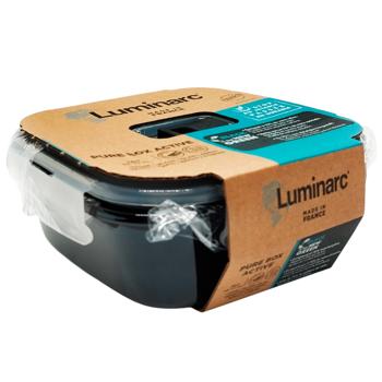 Luminarc Pure Boх Active Black V1474 Square Container 760ml - buy, prices for Vostorg - photo 2