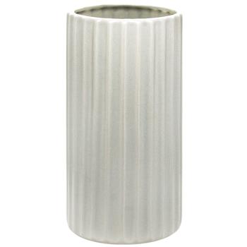 Ваза циліндрична кераміка 12,9х25,4см в асортименті - купити, ціни на Auchan - фото 3