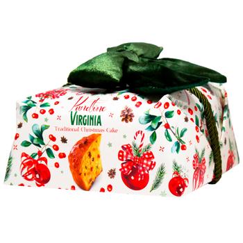Панетоне Amaretti Virginia Італійське Різдво традиційний 1кг - купити, ціни на WINETIME - фото 1