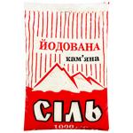 Соль Артемсоль йодированная 1кг