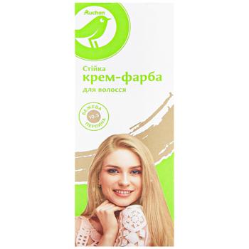 Крем-краска для волос Auchan 10.3 Бежевая жемчужина - купить, цены на Auchan - фото 2