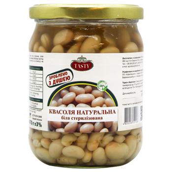 Фасоль Tasty натуральная 470г