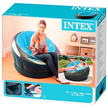 Кресло Intex Empire надувное 112x109x69см - купить, цены на METRO - фото 1