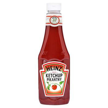 Кетчуп Heinz томатный пикантный 570г - купить, цены на Эпицентр FOOD - фото 1