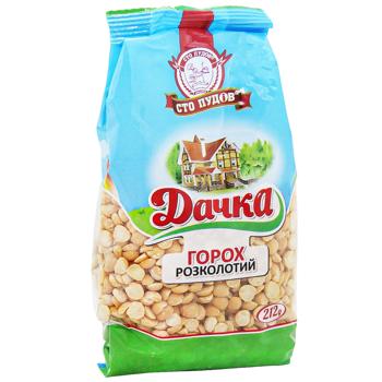 Горох Сто Пудів Дачка розколотий 212г - купити, ціни на Auchan - фото 3
