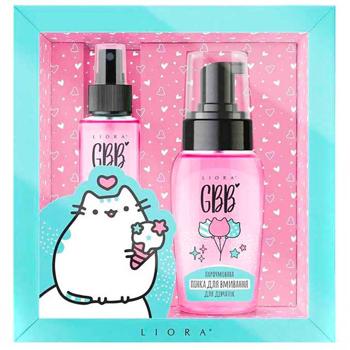 Liora GBB Perfumed Washing Foam 150ml + Liora GBB Perfumed Body Mist 150ml Gift Set for Girls - buy, prices for NOVUS - photo 1