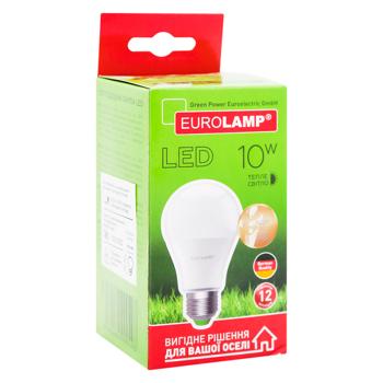 Лампа светодиодная Eurolamp LED A60 E27 10W 3000K - купить, цены на - фото 3