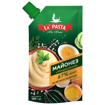 La Pasta Traditional Mayonnaise 67% 280g