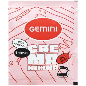 Gemini Crema Tender Drip Coffee 12g - buy, prices for Auchan - photo 1