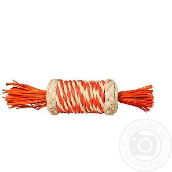 Іграшка для гризунів Trixie Валик 18 см (натуральні матеріали) - buy, prices for MasterZoo - photo 1