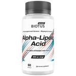 Альфа-ліпоєва кислота, Alpha Lipoic Acid, Biotus Sport, 60 капсул