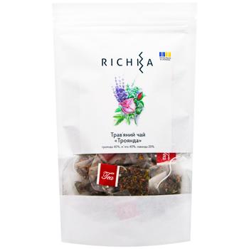 Чай травяной Richka Роза 25шт 35г - купить, цены на WINETIME - фото 1