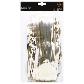 Decoris Gold Tinsel Curtain 90x200cm - buy, prices for - photo 1