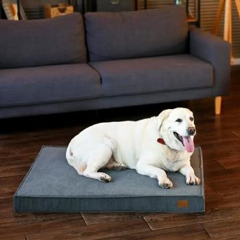 Noble Pet Nolan Velvet Pet Mattress 100x80cm Grey - buy, prices for MasterZoo - photo 4