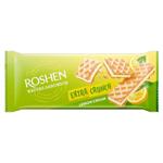 Вафлi Рошен Wafers Sandwich Crunch лимон 142г Акція