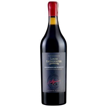 Вино Louis Eschenauer Bordeaux Superieur красное сухое 13,5% 0,75л